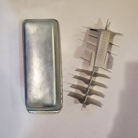Vintage Quickube Metal ice try aluminum cube tray - Picture 7 of 9